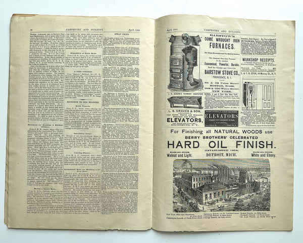 Carpentry and Building, No. 52 (Vol. V, No. 4. April, 1883)