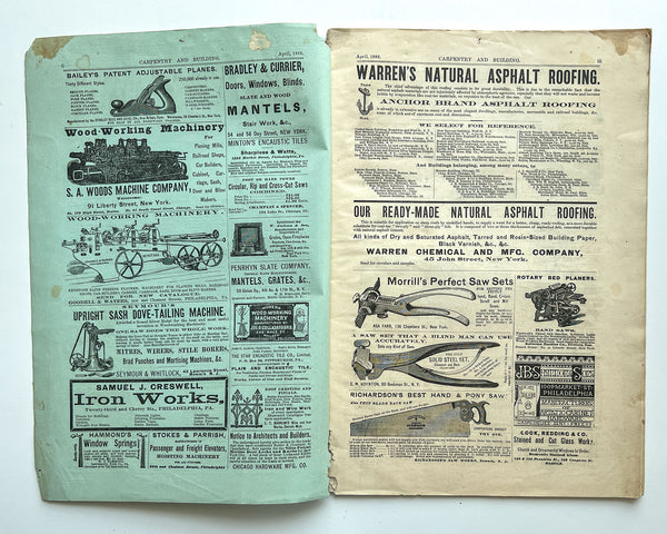 Carpentry and Building, No. 52 (Vol. V, No. 4. April, 1883)