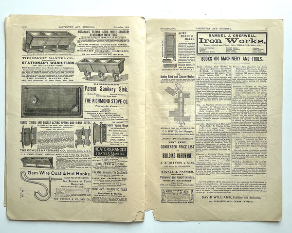 Carpentry and Building, No. 59 (Vol. V, No. 11. November, 1883)