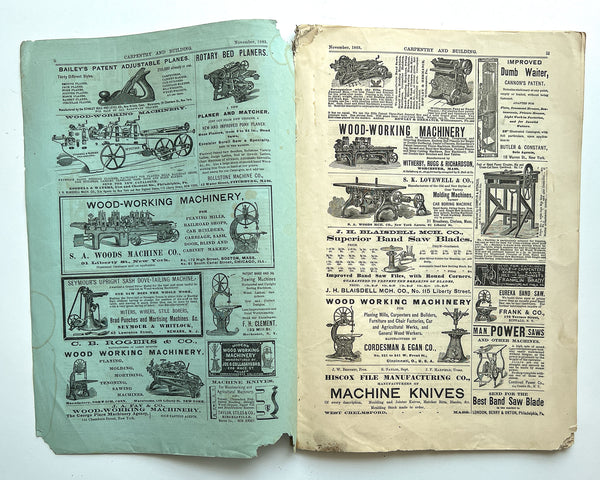 Carpentry and Building, No. 59 (Vol. V, No. 11. November, 1883)