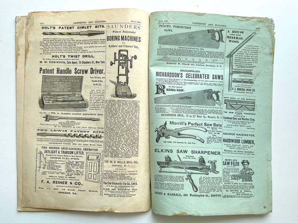 Carpentry and Building, No. 66 (Vol. VI, No. 6, June 1884)