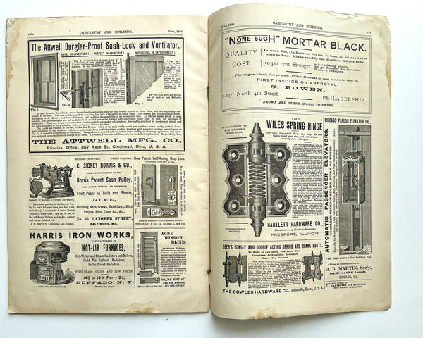 Carpentry and Building, No. 66 (Vol. VI, No. 6, June 1884)