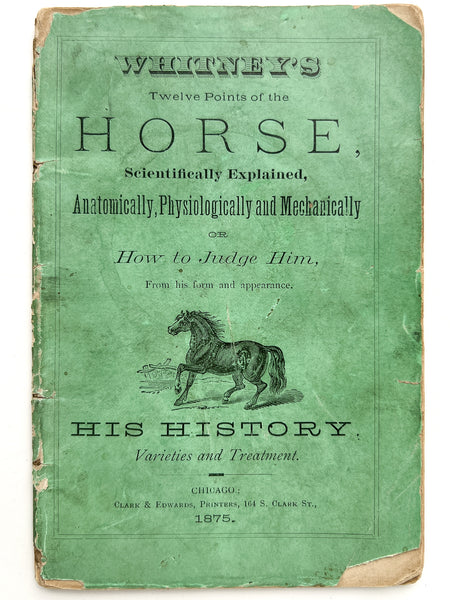 Whitney's Twelve Points on the Horse Scientifically Explained...