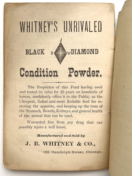 Whitney's Twelve Points on the Horse Scientifically Explained...