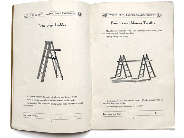 Young Bros. Ladder & Woodenware Manufacturers (trade catalog)