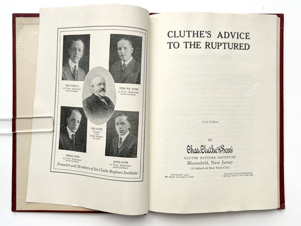 Cluthe's Advice to the Ruptured