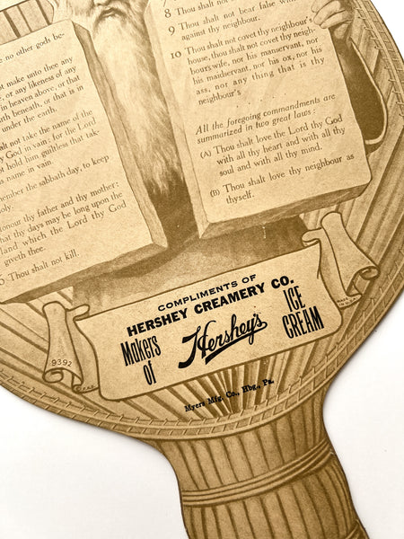 The Ten Commandments... Compliments of Hershey Creamery Co.