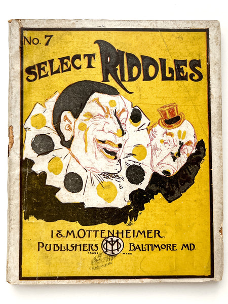 New Book of Riddles (cover title: Select Riddles)