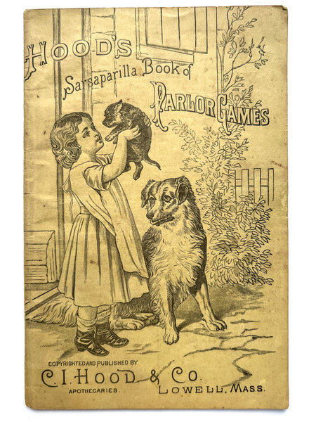 Hood's Sarsaparilla Book of Parlor Games