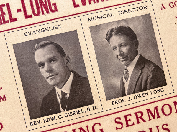Hear Ye!! The Gisriel-Long Evangelistic Party