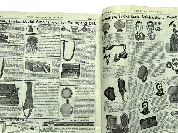 1892-93 Premium List of the "Galaxy of Music"