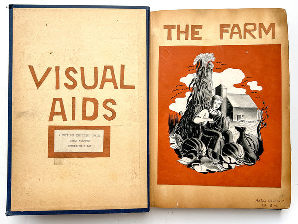 Visual Aids: A unit for the third grade. Helen Woerner, Education E 141.