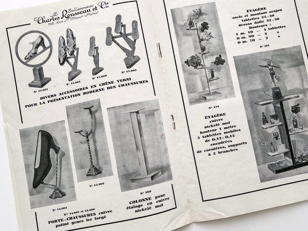 Quelques Accessoires Modernes de Ch. Rousseau et Cie. (1929 Catalog of shop fittings)
