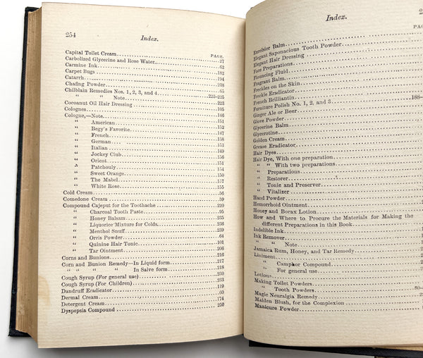 Practical Hand-Book of Toilet Preparations and their Uses. Also recipes for the household...