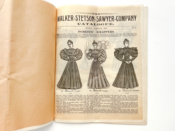 News for Buyers: An illustrated catalogue of fancy dry goods (Vol. VI, No. 6. February, 1895)