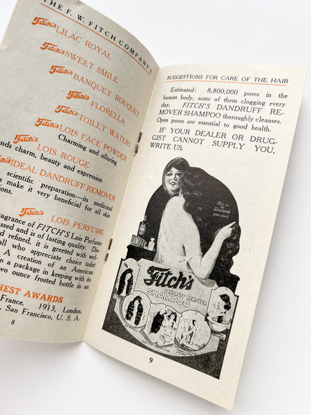 Fitch's Suggestions for the Care of the Hair
