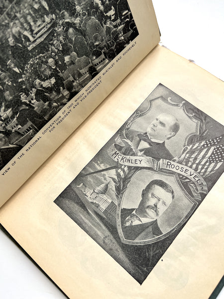 Die Lebensgeschichte von Wm. McKinley, Unser Martyrer=President (cover title)