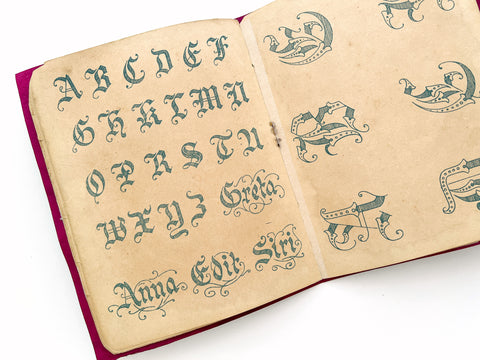 Unspecified book of alphabets
