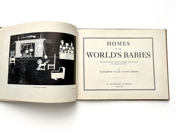 Homes of the World's Babies in Silhouette