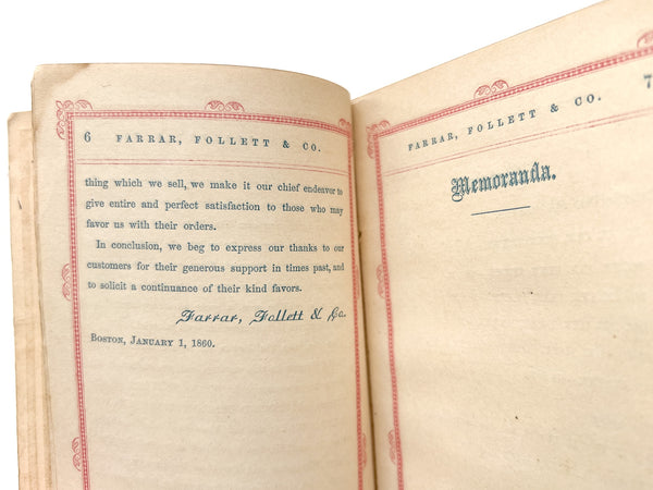 Catalogue of Goods from Farrar, Follett & Co. Importers of Tin Plate, Sheet Iron and Metals...