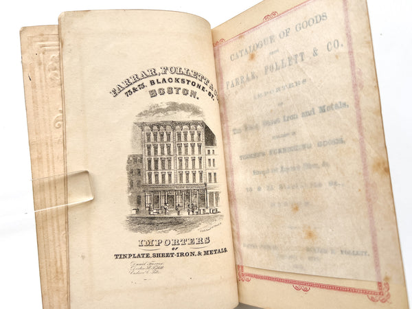 Catalogue of Goods from Farrar, Follett & Co. Importers of Tin Plate, Sheet Iron and Metals...