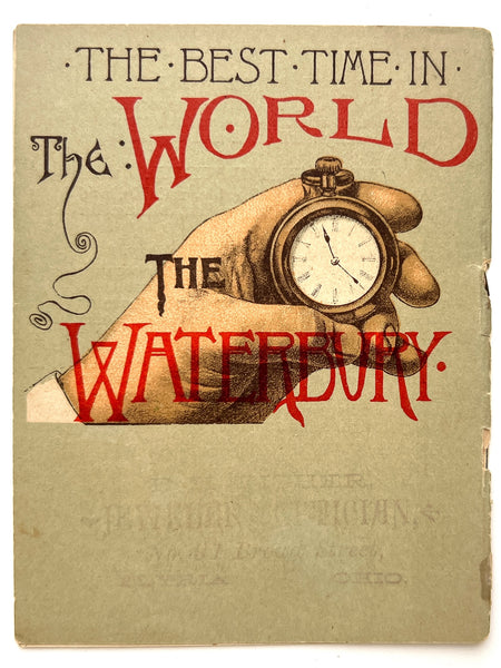 Time! (cover title, Waterbury watch advertisement)