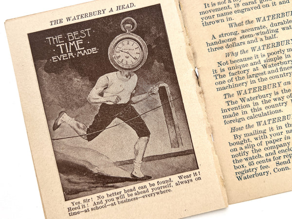 Time! (cover title, Waterbury watch advertisement)