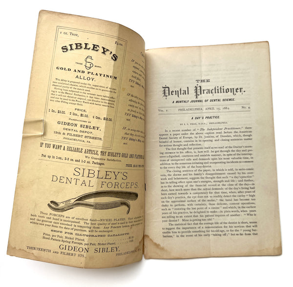 The Dental Practitioner: A Monthly Journal of Dental Science. Vol. II, No. 4. April, 1884.