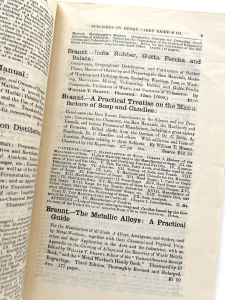 June 1, 1910. Catalogue of Practical and Scientific Books...  (cover title)