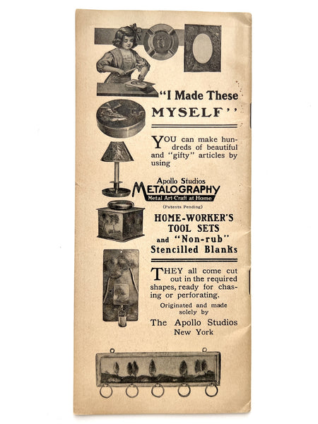 The Apollo Studios' Metalography "Nonrub" Blanks for Homeworkers. Artistic and Educational...