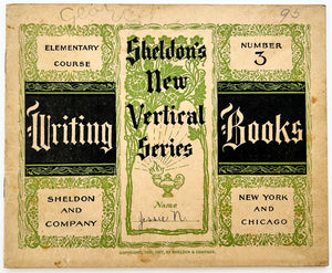 Sheldon's New Vertical Series Writing Books, Elementary Course Number 3