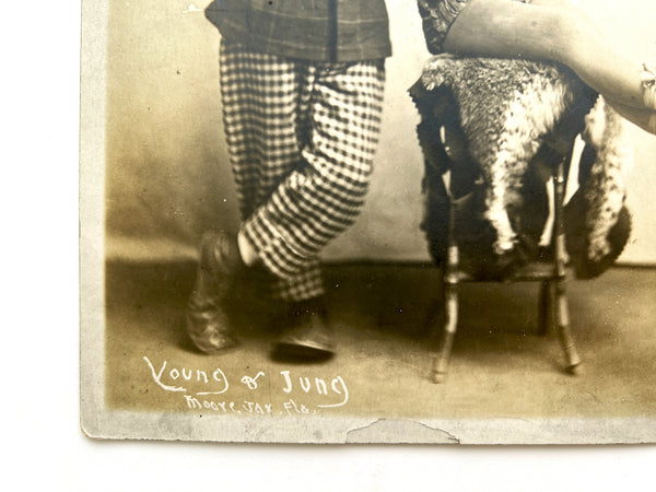 "Jung & Young" Rare early photographs of clown Paul Jung