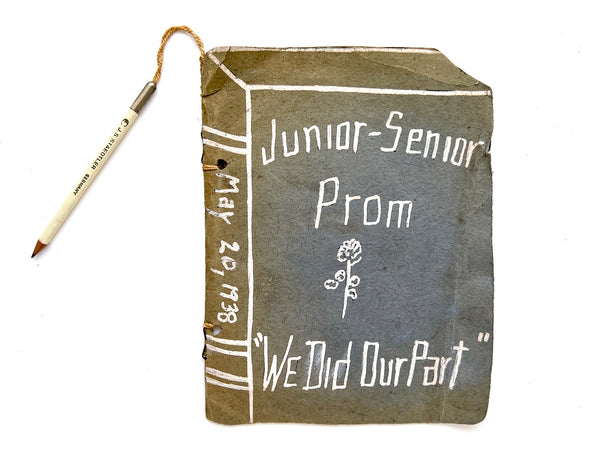 1938 Junior-Senior Prom Dance Card