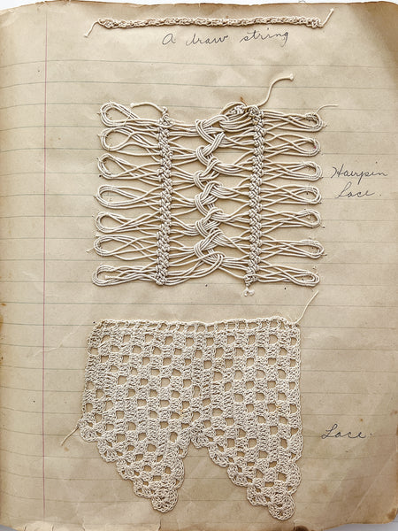 Crochet Lace & Tatting Album by Hazel L. Broman (1899-1982)