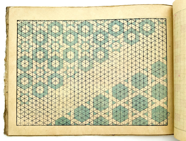Model book of woodblock print patterns