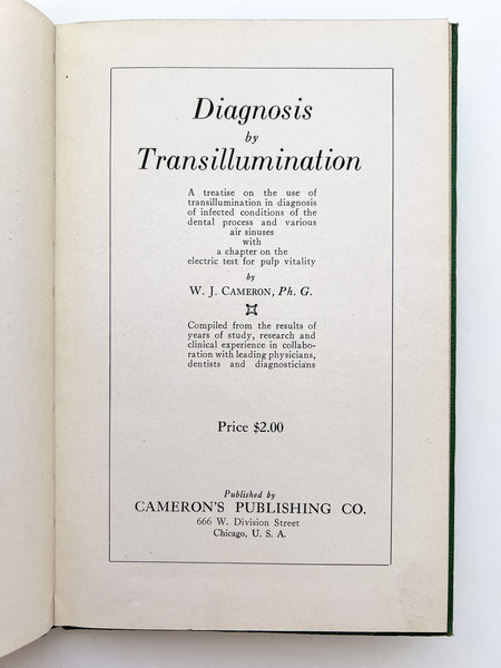 Diagnosis by Transillumination...