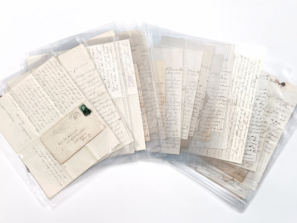 Collection of 34 letters, principally written by or related to Charles M. Conrad (1864-1886)