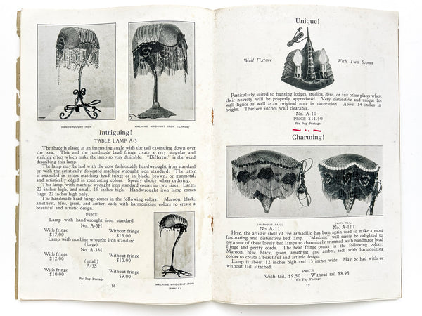 The Armadillo / The Basket Beautiful [trade catalog]