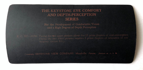 Keystone Eye Comfort and Depth-Perception Series E.C. 105-33286