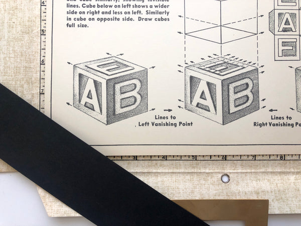 PERSPECTOGRAPH (Milton Bradley perpective drawing apparatus)