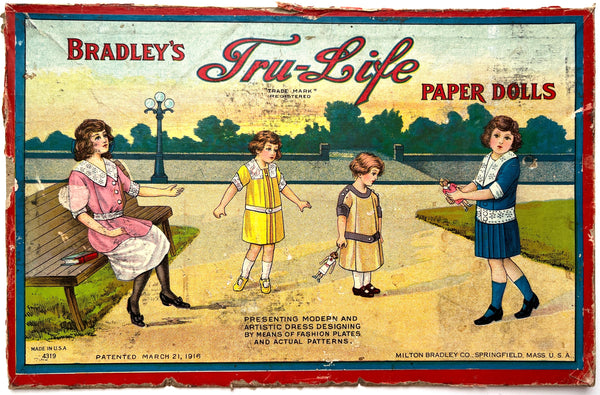 Bradley's Tru-Life Paper Dolls: Presenting Modern and Artistic Dress Designing by Means of Fashion Plates and Actual Patterns