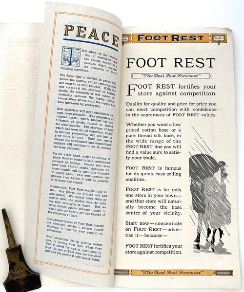 Foot Rest Hosiery December 1918 Catalogue No. B8448