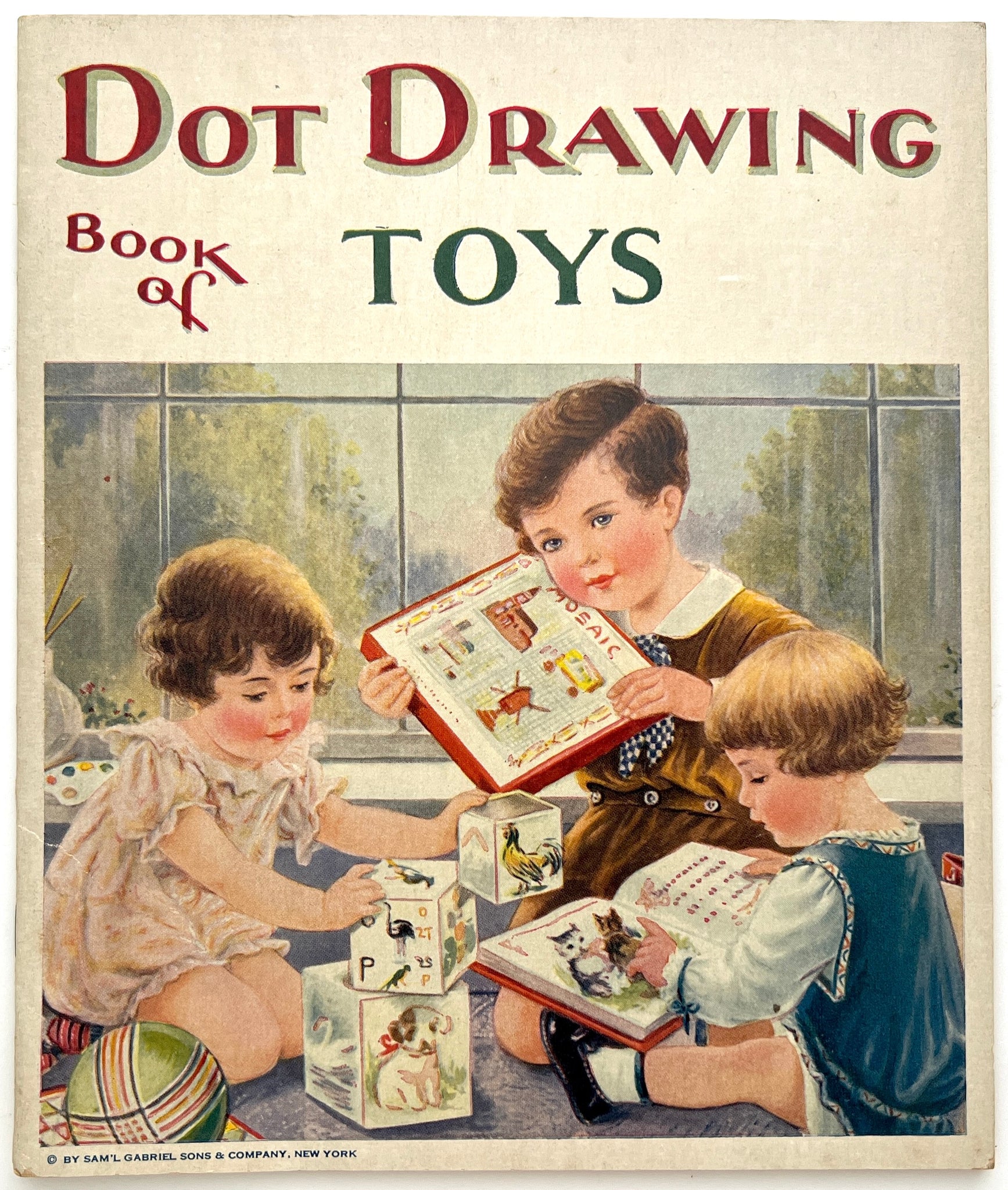 Dot Drawing Book of Toys (No. 11)