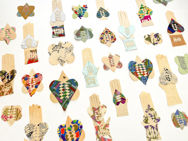 Collection of 30 "Little quilt hands I made, 1931-1932"