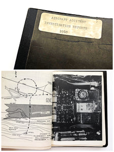 1960 Aircraft Accident Investigation Reports on 16 plane crashes and disasters, incl. Flight 2511 bombing