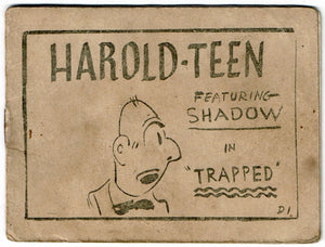 Harold Teen featuring Shadow in "Trapped" [Tijuana Bible, 8-pager]