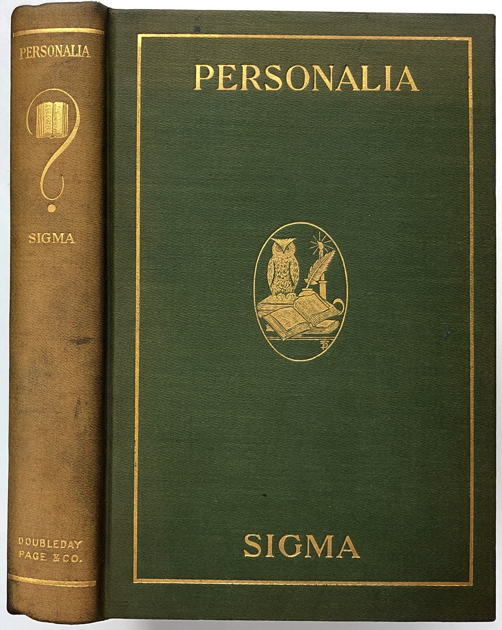 Personalia; Intimate Recollections of Famous Men. Political, Literary, Artistic, Social, Various