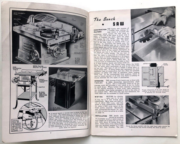 The Bench Saw and Jointer: A Manual for the Home Craftsman and Shop Owner