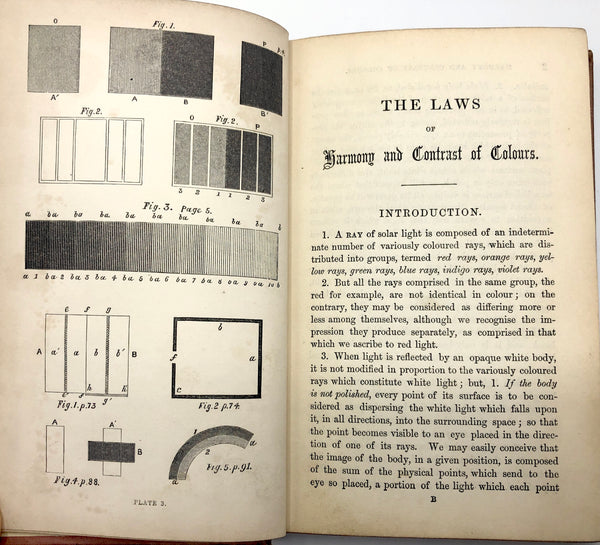 The Laws of Contrast of Colour: and their Application to the Arts of Painting, Decoration of Buildings, Mosaic Work, Tapestry and Carpet Weaving, Calico Printing, Dress, Paper Staining, Printing, Illumination, Landscape, and Flower Gardening &c.