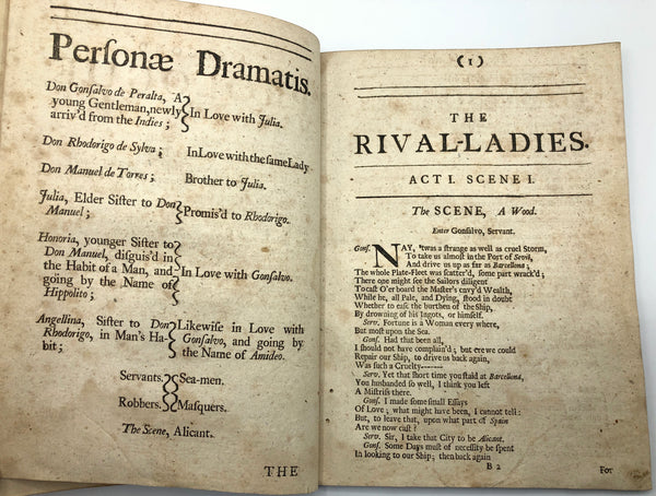The Rival-Ladies: A Tragi-Comedy (1693)